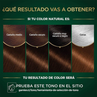 Color de pelo para piel morena