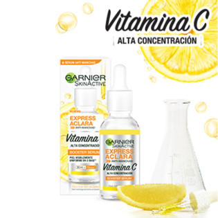 Vitamina C para la cara manchas