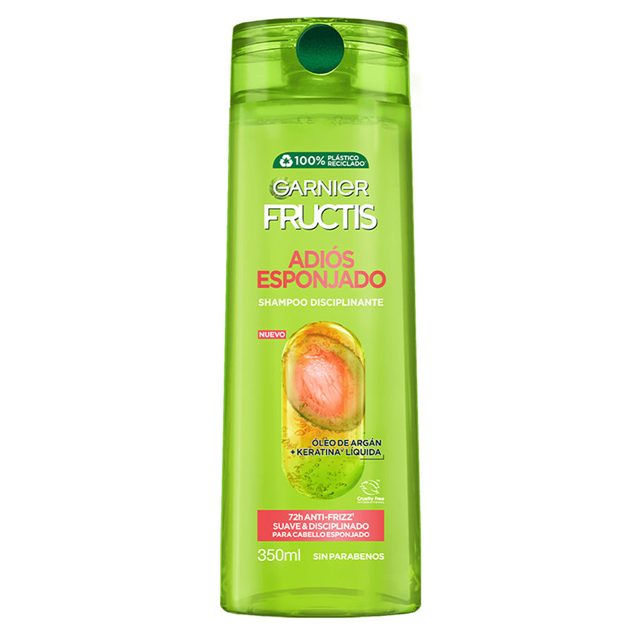 Shampoo Disciplinante Fructis adiós esponjado Garnier Chile