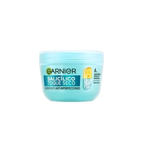 Nueva crema Garnier salicilico Toque Seco hidratante efecto mate para piel mixta y grasa oil control
