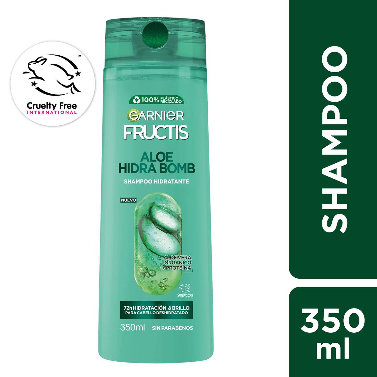 Shampoo Aloe Hydra Bomb 350ml: Hidratacin en Cada Lavado