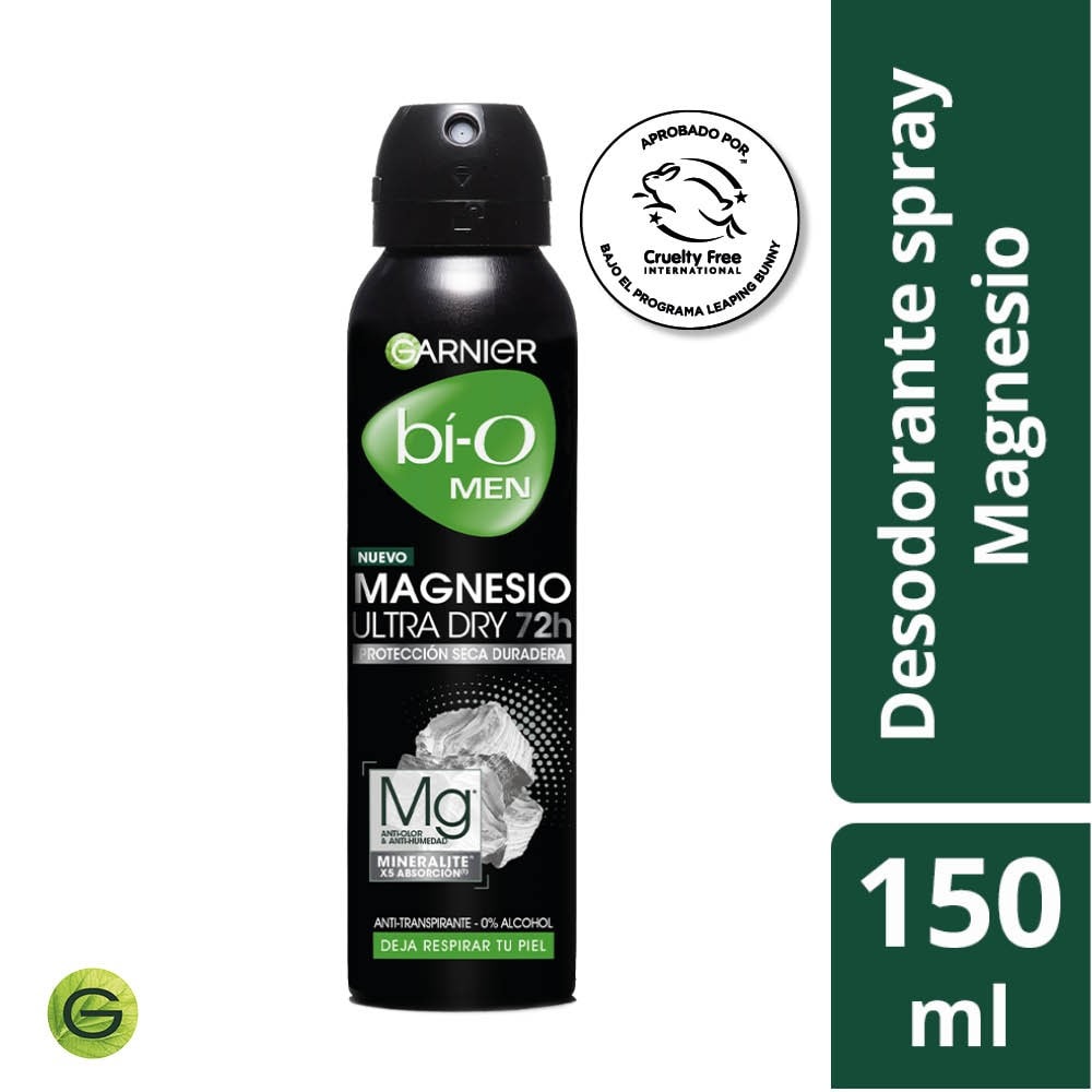 BIO Desodorante Magnesio Spray Hombre Packshot