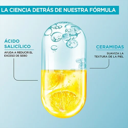 GEL LIMPIADOR CREMA HIDRATANTE ANTI-IMPERFECCIONES CON ÁCIDO SALICÍLICO Y CERAMIDAS PARA PIEL SENSIBLE