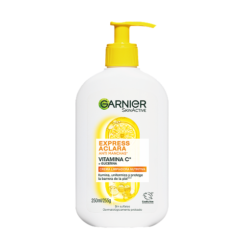 GEL LIMPIADOR CREMA HIDRATANTE ANTI MANCHAS CON VITAMINA C