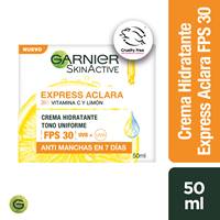 crema hidratante aclarante express aclara