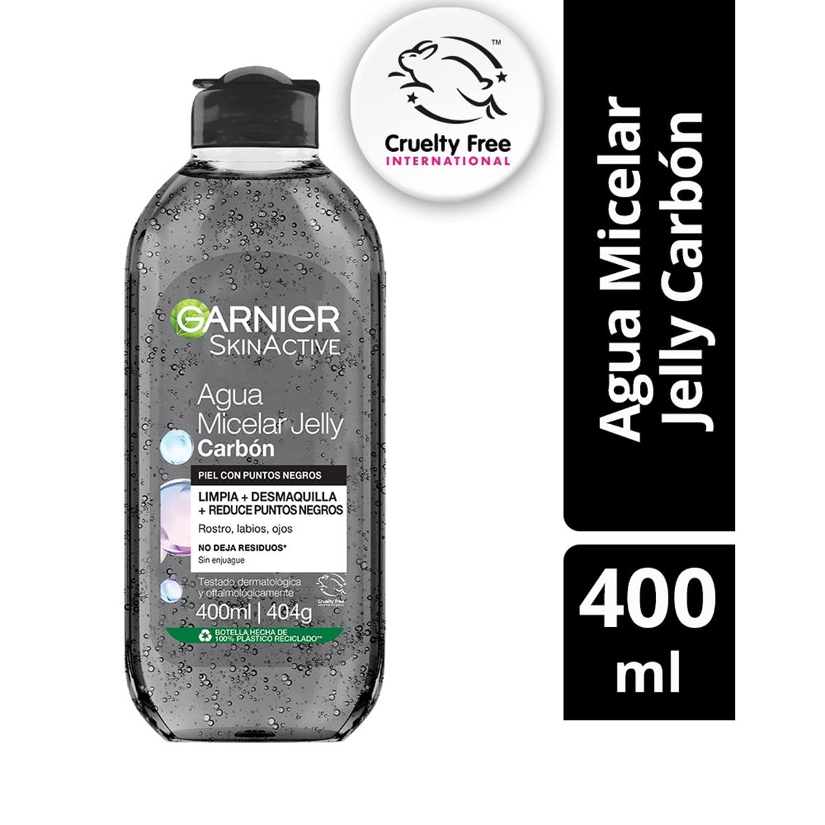Agua Micelar de Carbón Skin Active 400 ml - Garnier Chile