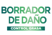 Logo borrador daño