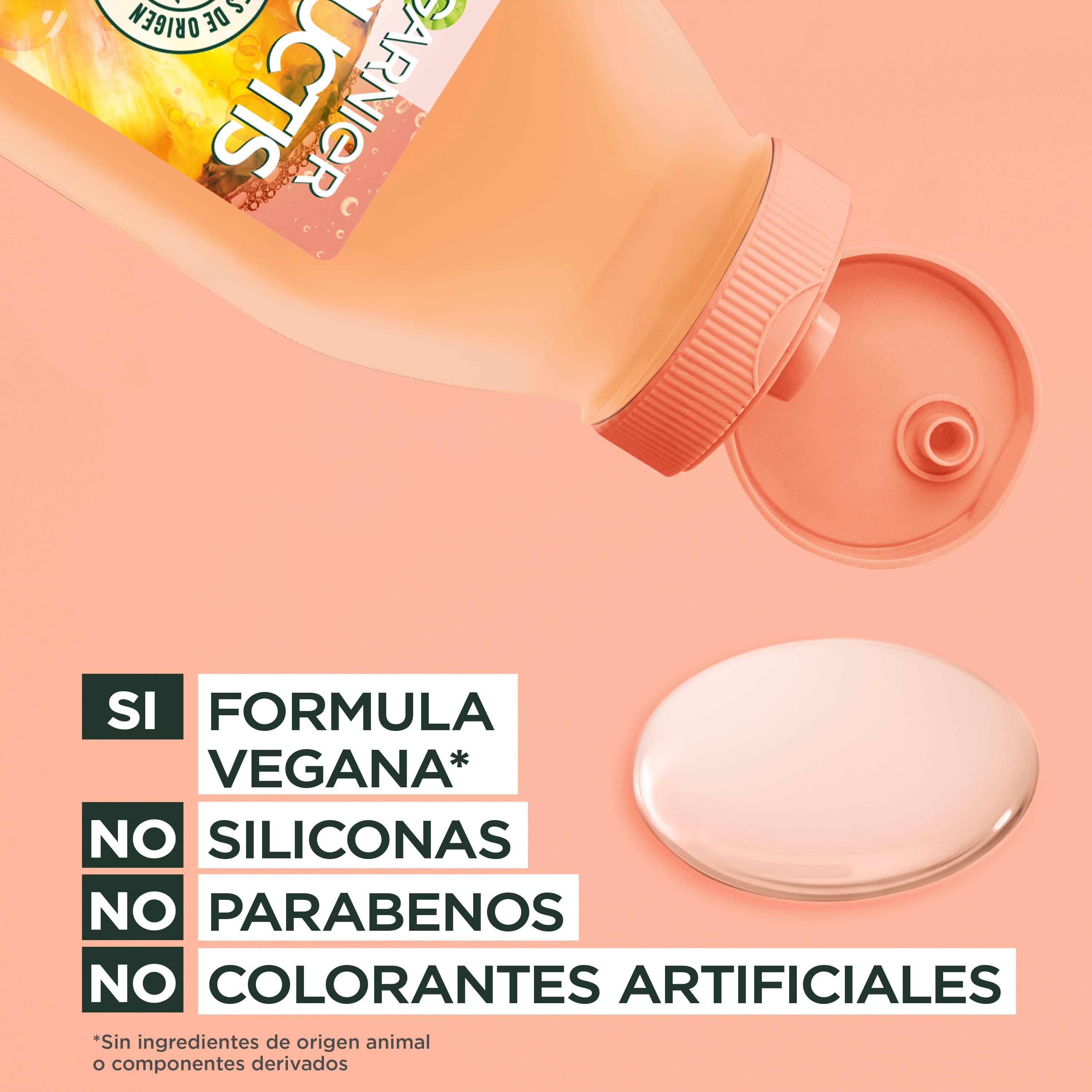 Shampoo hair food piña 