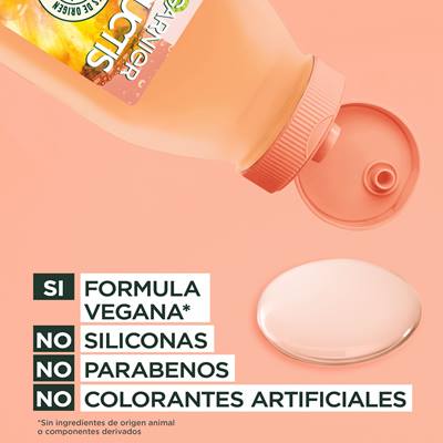 Shampoo hair food piña