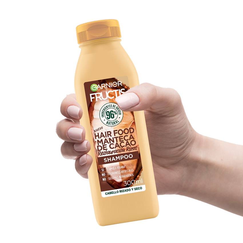 GarnierFructisHair FoodShampooManteca Cacao Garnier