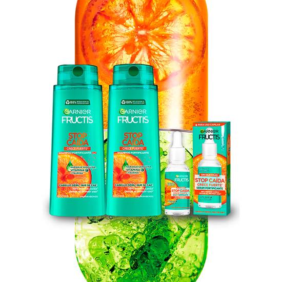 GarnierFructisStop Caída Crece Fuerte AcondicionadorNaranja