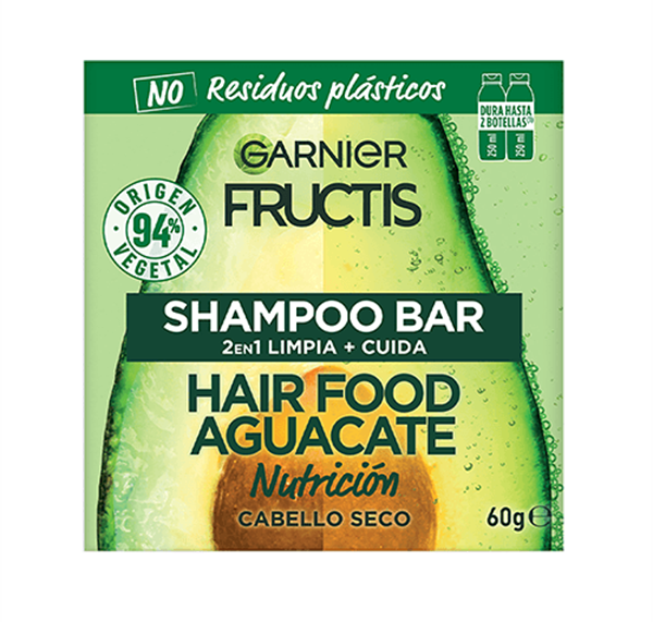 GarnierFructis Hair Food BarraShampoo en Barra Aguacate