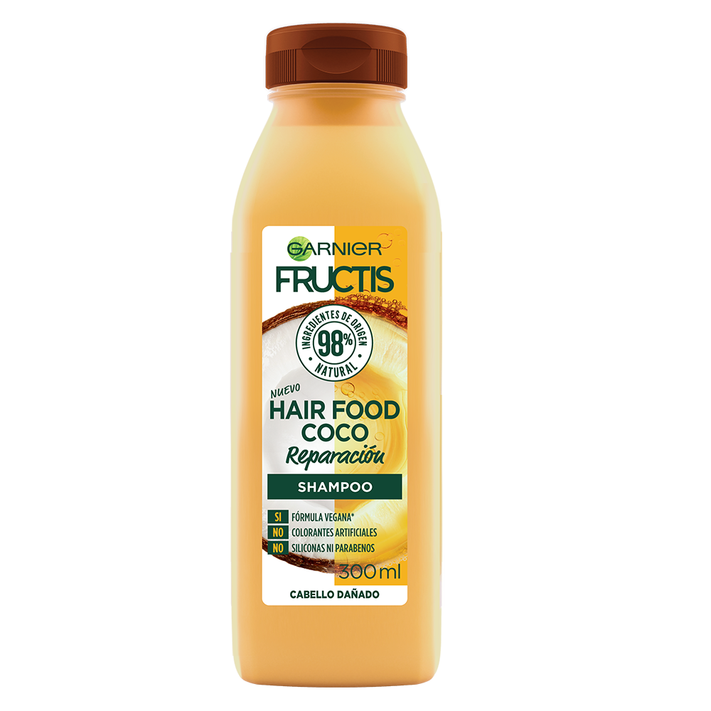 shampoo reparador hair food coco