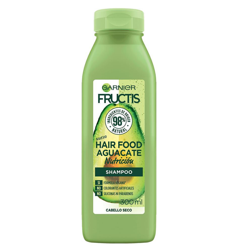 shampoo hair food aguacate