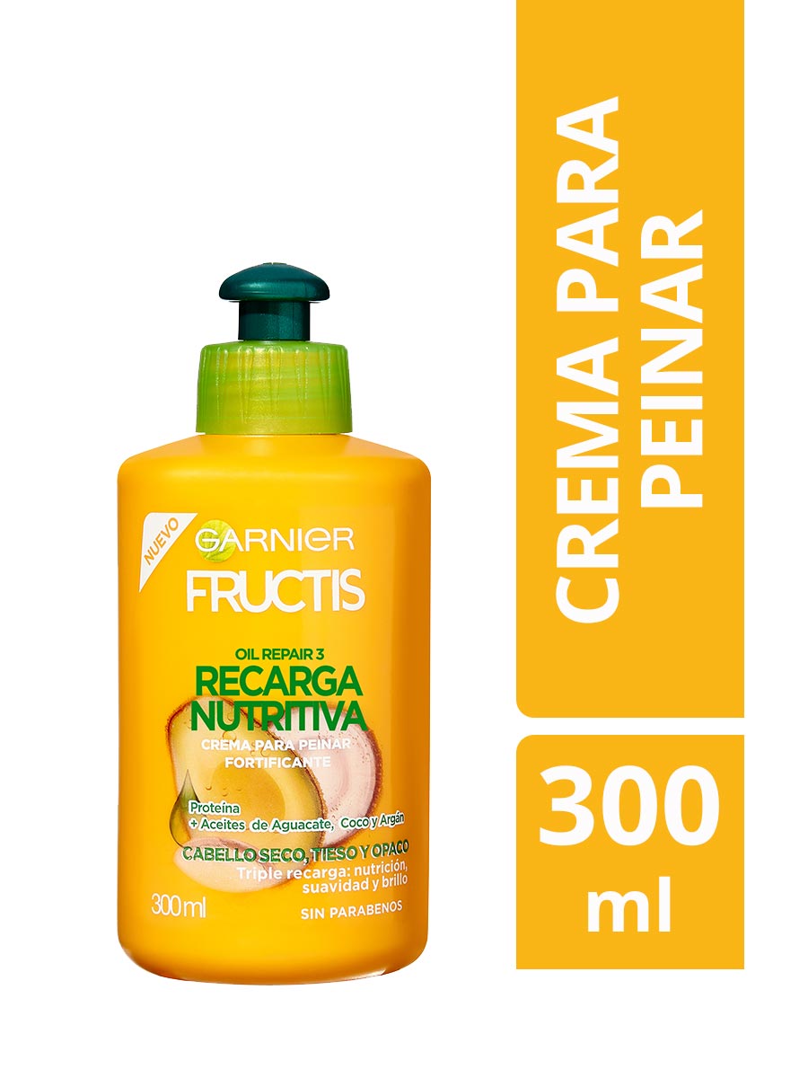 crema para peinar recarga nutritiva
