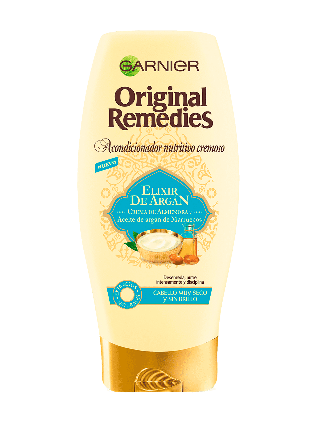 GarnierAcondicionadorNutritivoCremosoOriginalRemediesElixirArganCabelloMuySecoSinFront