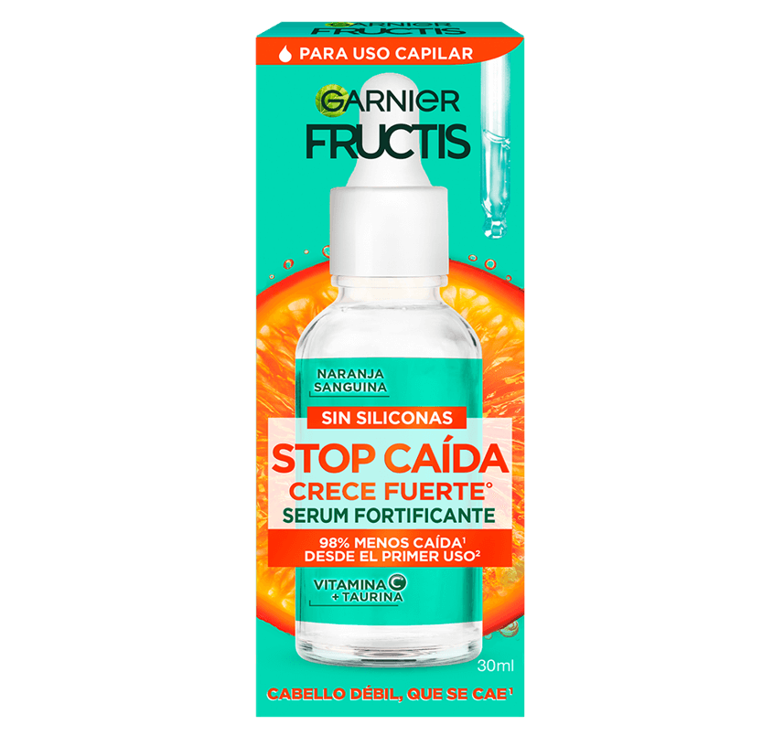  Fortalece tu pelo con nuestro Serum Stop Caída Crece Fuerte, formulado con Naranja Energizante y un shot de Vitamina C + Taurina, para evitar hasta un 98% la caída de tu pelo. Todos nuestros productos son cruelty free.