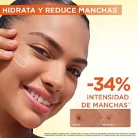 Cual es la mejor crema aclaradora de manchas hidratante de Garnier Toque Seco para rostro y despigmentarlo con vitamina C